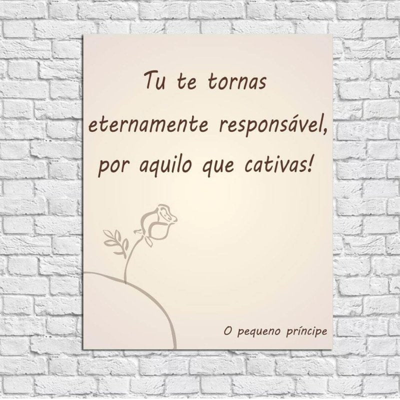 Poster Decorativo O Pequeno Príncipe 624254 - Papel na Parede