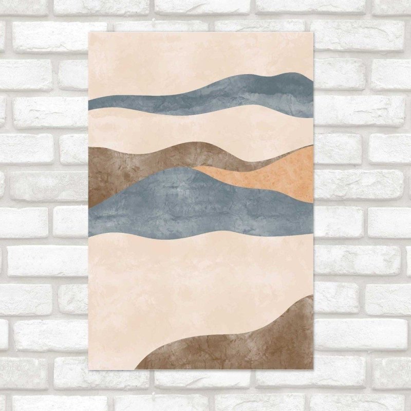 Poster Decorativo Paisagem Abstrata N014256 - Papel na Parede