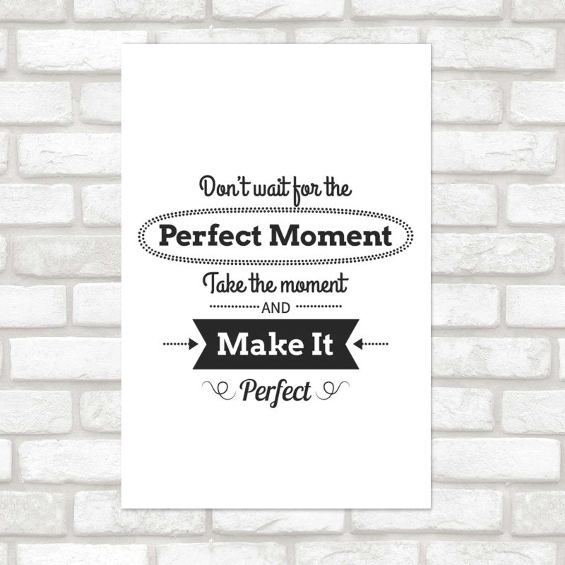 Poster Decorativo Perfect Moment N08293 - Papel na Parede