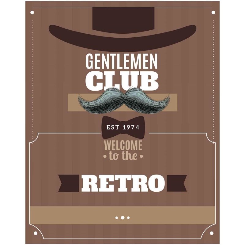 Poster Decorativo Retro PA0154 - Papel na Parede