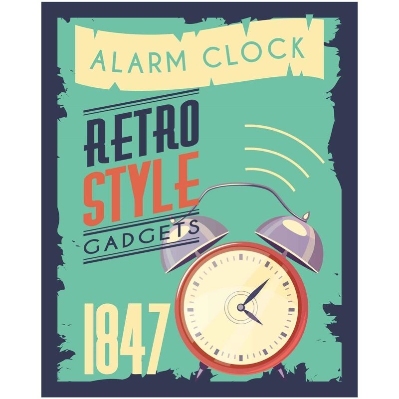 Poster Decorativo Retro PA0160 - Papel na Parede