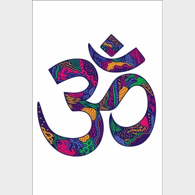 Poster Decorativo Símbolo Own Colorido N09290 - Papel na Parede