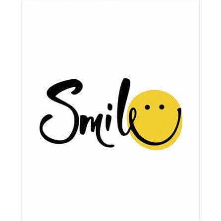 Poster Decorativo Smile Jovem 45268 - Papel na Parede
