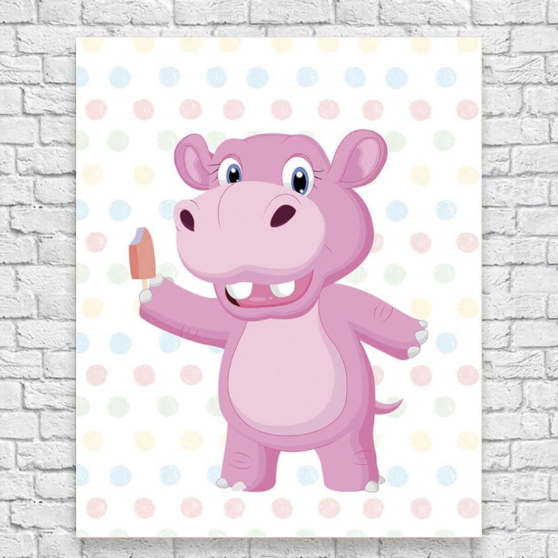 Poster Decorativo Sorvete Bebê 2030 - Papel na Parede