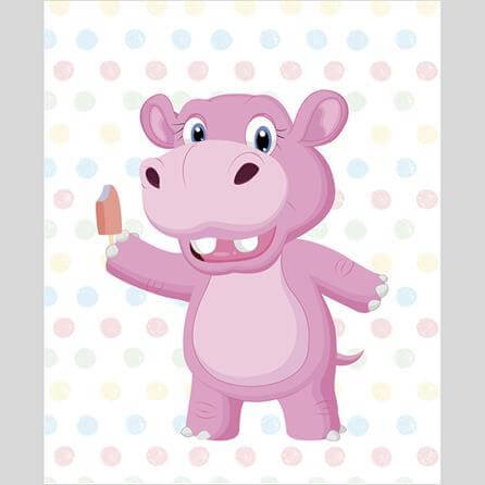 Poster Decorativo Sorvete Bebê 2030 - Papel na Parede