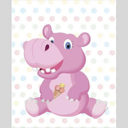 Poster Decorativo Sorvete Bebê 2031 - Papel na Parede