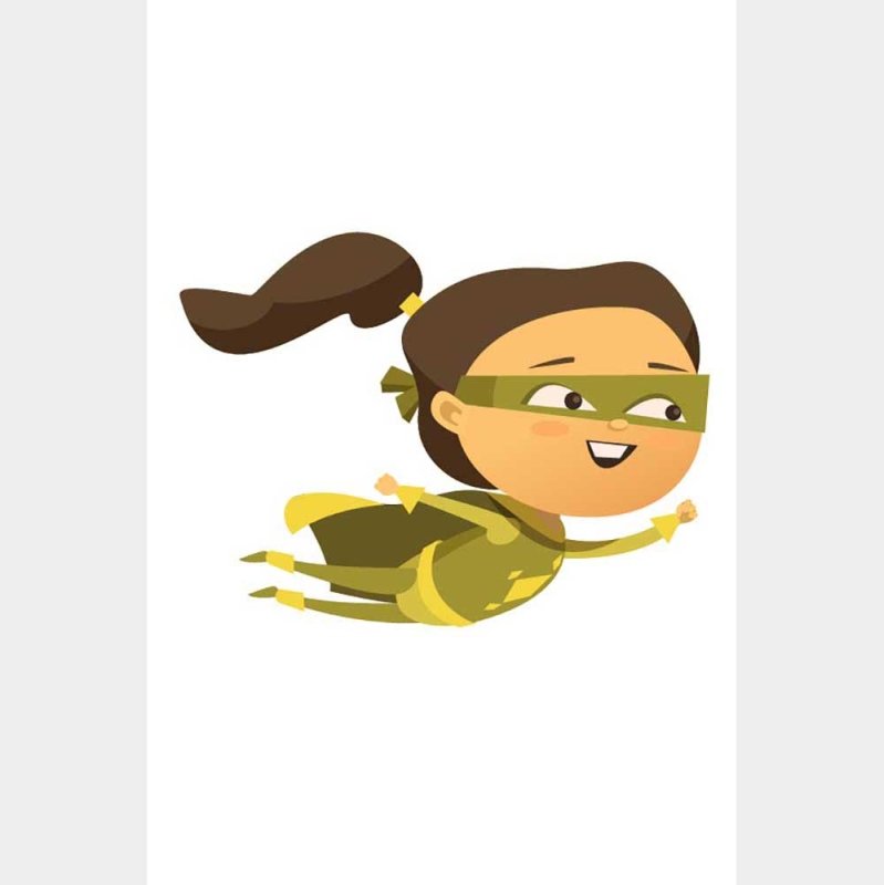Poster Decorativo Super Heroína Asiática N08095 - Papel na Parede