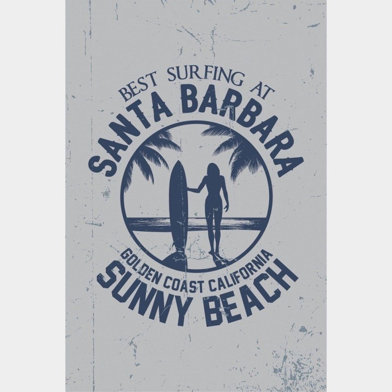 Poster Decorativo Viagem Surf N015215 - Papel na Parede