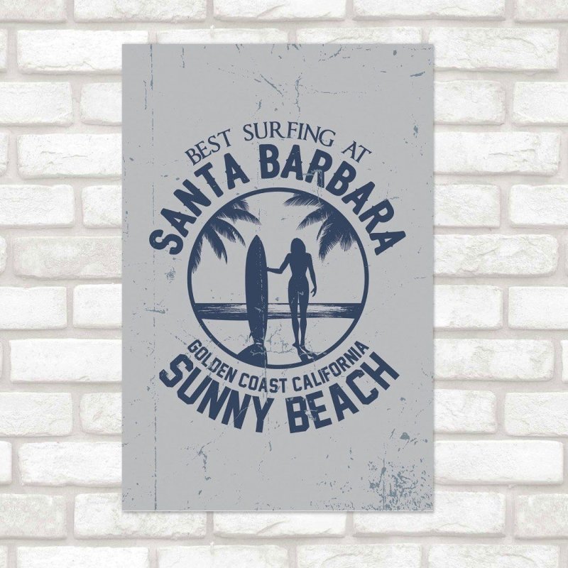 Poster Decorativo Viagem Surf N015215 - Papel na Parede