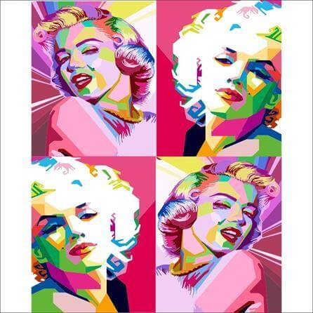 Poster Decorativo Marilyn Monroe 656565