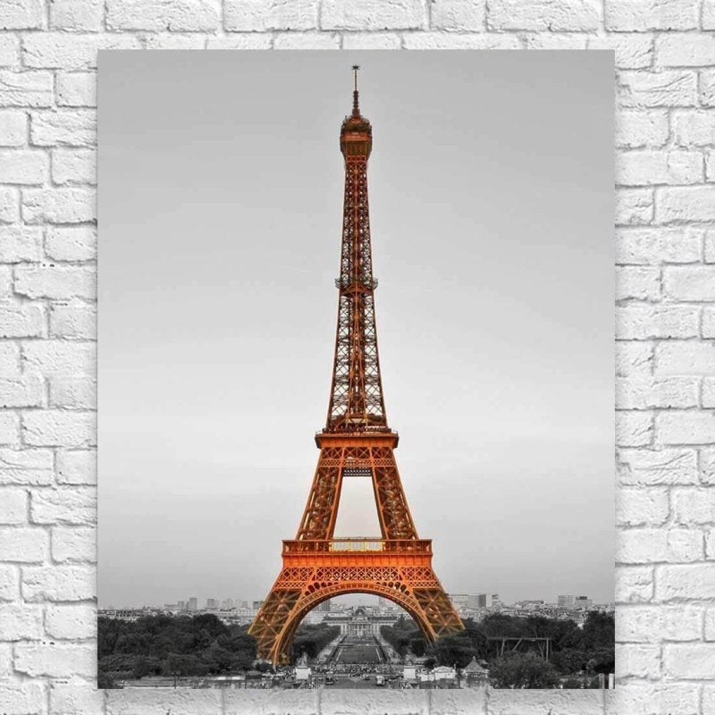Quadro Decorativo Paris Torre 1325 - Papel na Parede