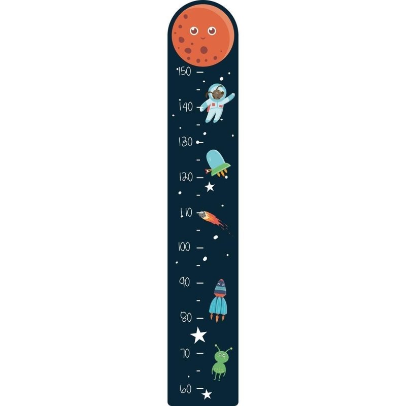 Régua Promo Adesiva Infantil Espacial Marte N09131 - Papel na Parede