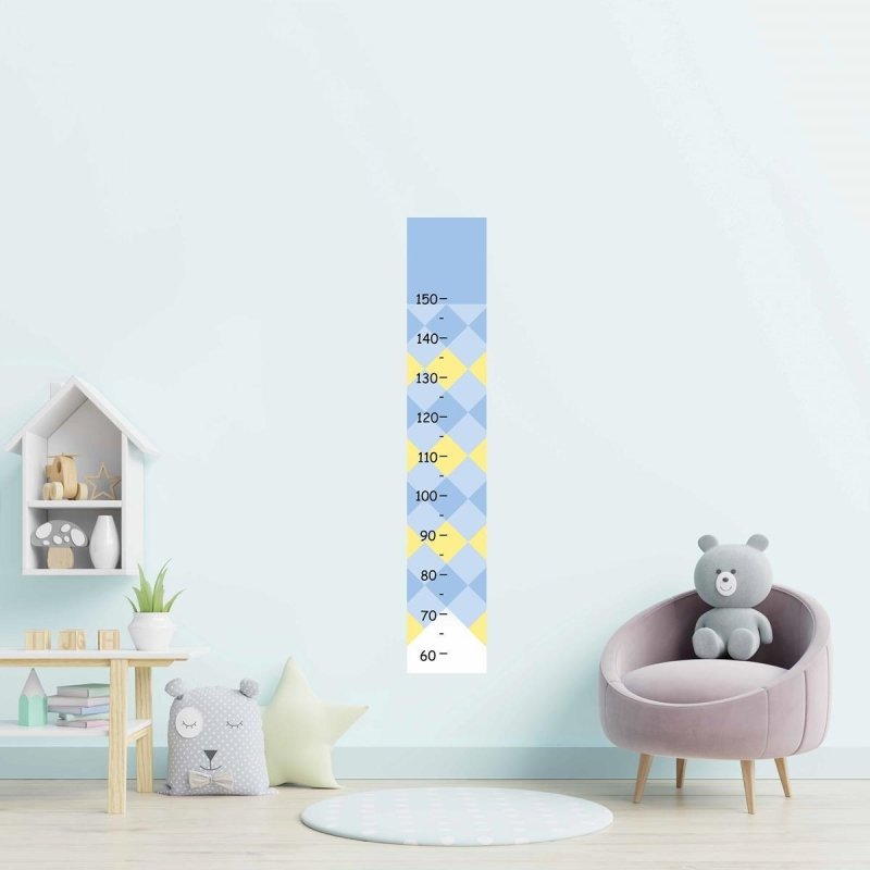 Régua Promo Adesiva Infantil Losangos Coloridos N09182 - Papel na Parede