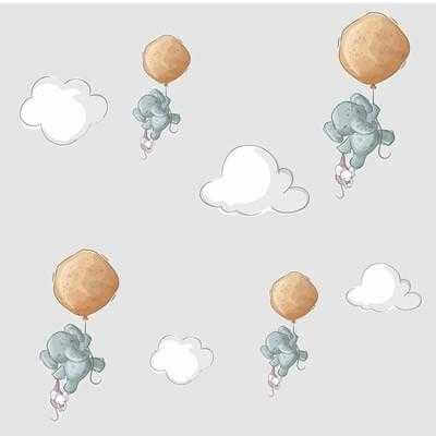 Papel de Parede Adesivo  Infantil  N255 Papel na Parede