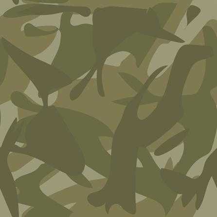 Papel de Parede Adesivo Camuflado Militar Verde 69854 Papel na Parede