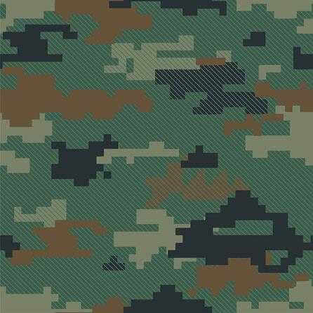 Papel de Parede Adesivo Camuflado N8836A