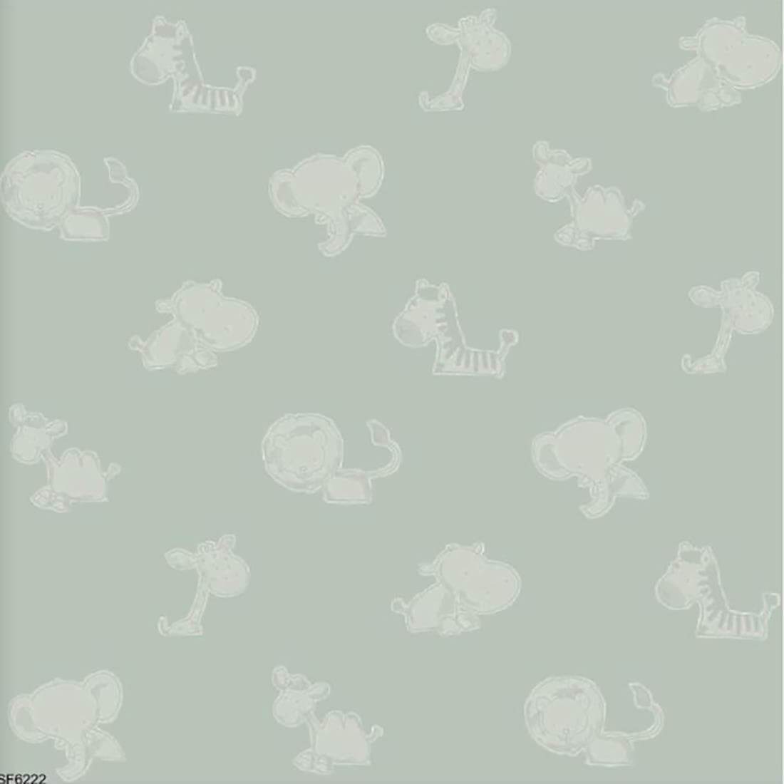 Papel de Parede Safari Friends Belga SF6222