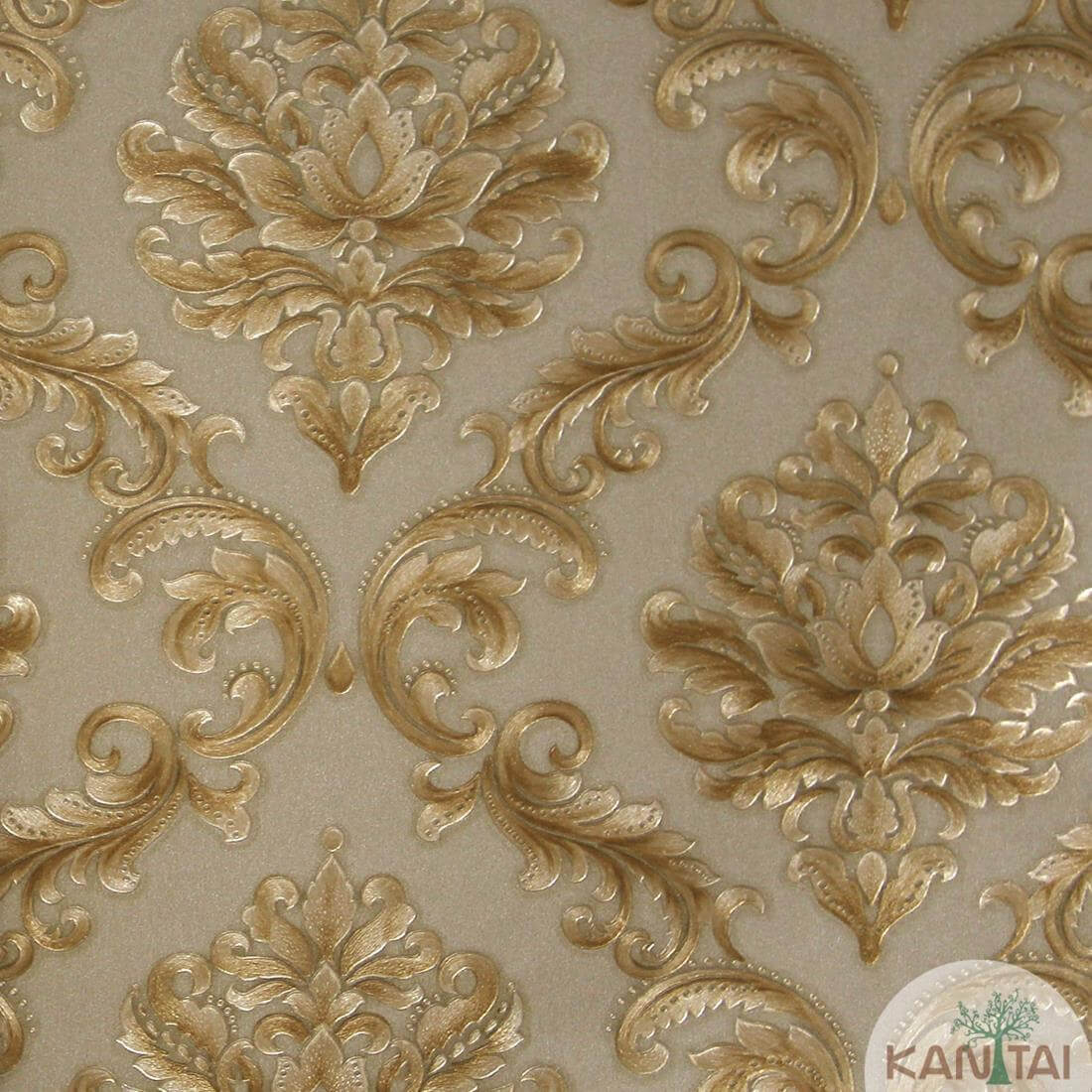 Papel de Parede Texturizado Clássico Vintage Acetinado Grace GR920005