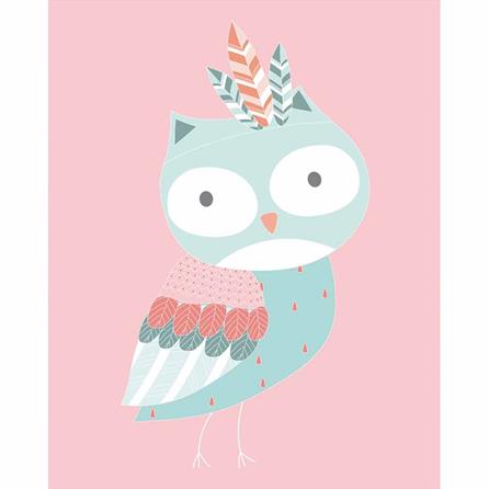 Poster Decorativo Coruja Baby 2019001