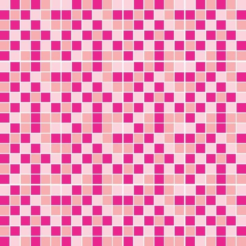 ADESIVO AZULEJO MOSAICO ROSA L10 - Papel na Parede