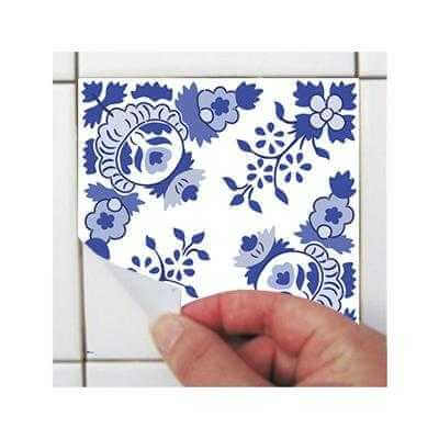 Adesivo Azulejo Portugues 287689538 - Papel na Parede