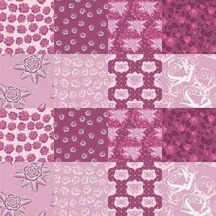 ADESIVO AZULEJO ROSAS 284996810 - Papel na Parede