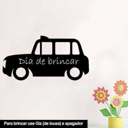 Adesivo Decorativo Carro Antigo 01111 38 x 20 cm - Papel na Parede