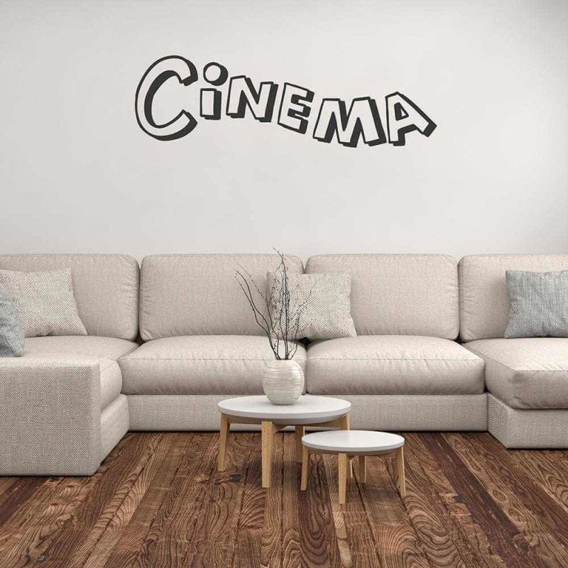 Adesivo Decorativo Cinema Medida 1,93x0,59 Metros - Papel na Parede