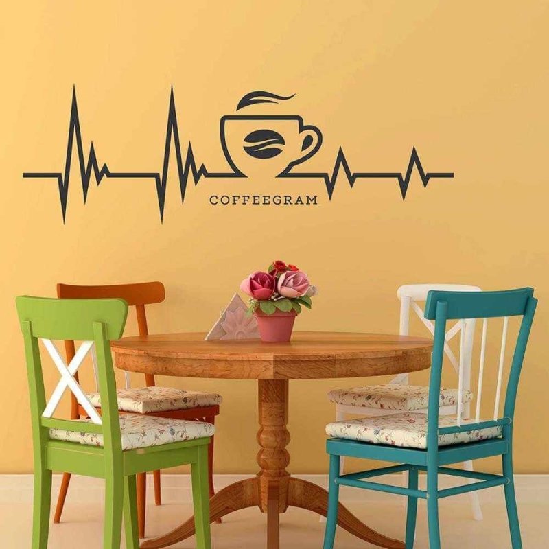 Adesivo Decorativo - coffeegram 0,59x1,78 Metros
