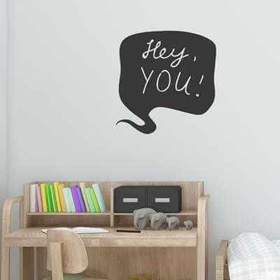 Adesivo Decorativo Hey You Medida 0,59x0,6 Metros (Ei, você!) - Papel na Parede