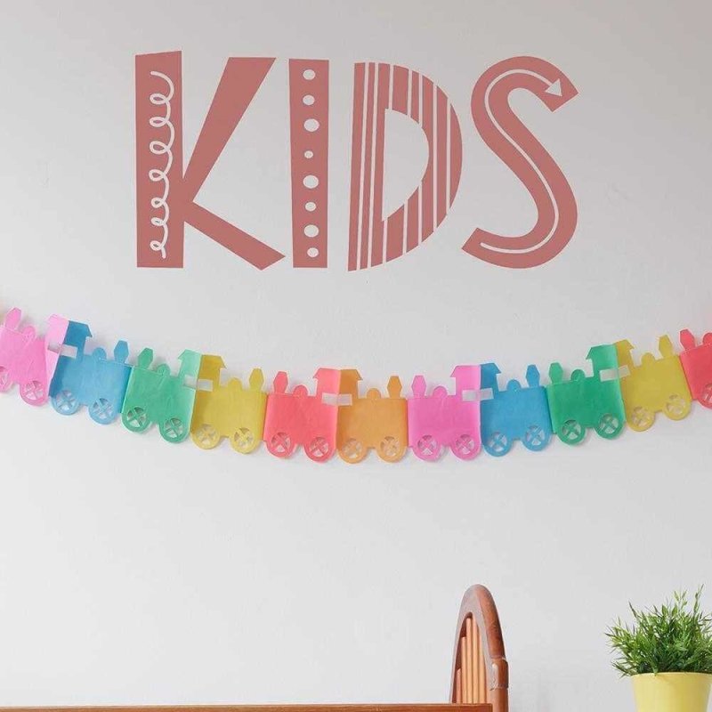 Adesivo Decorativo Kids Medidas 1,18x0,59 Metros (Crianças) - Papel na Parede