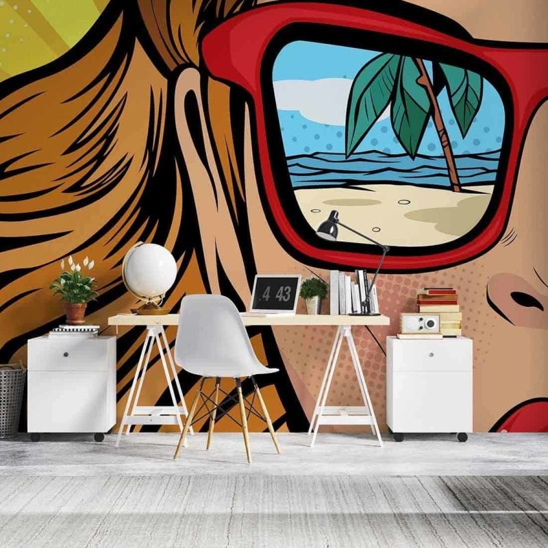 Painel Estilo Pop Art PA516 - Papel na Parede