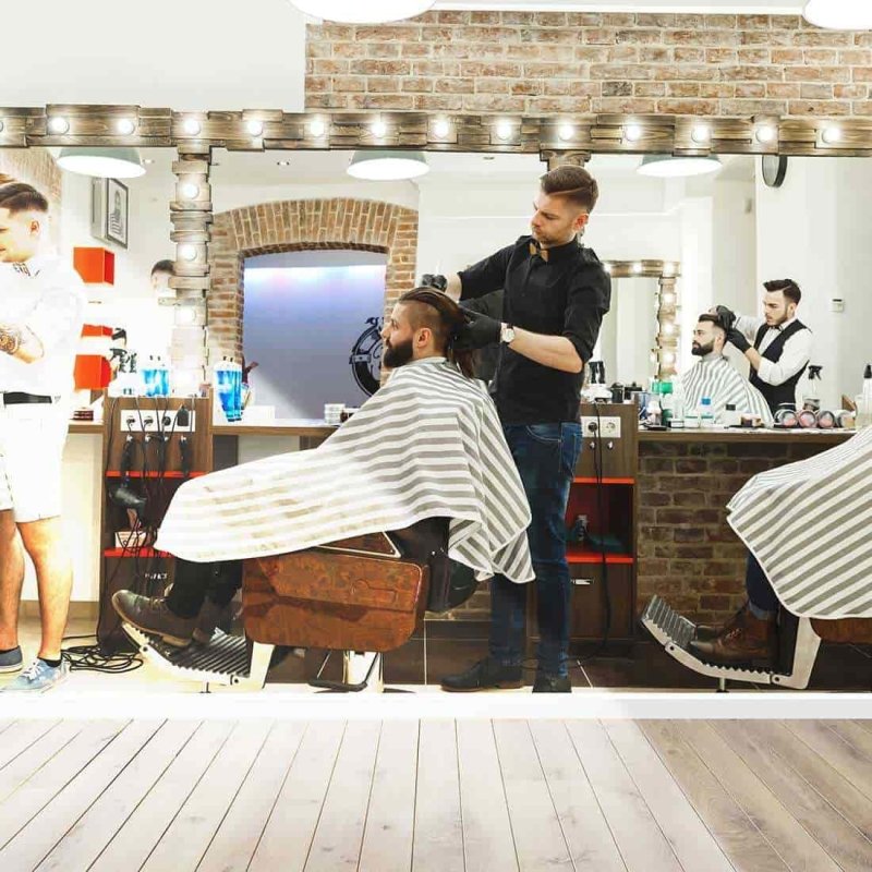 Painel Fotográfico Barbearia - Papel na Parede