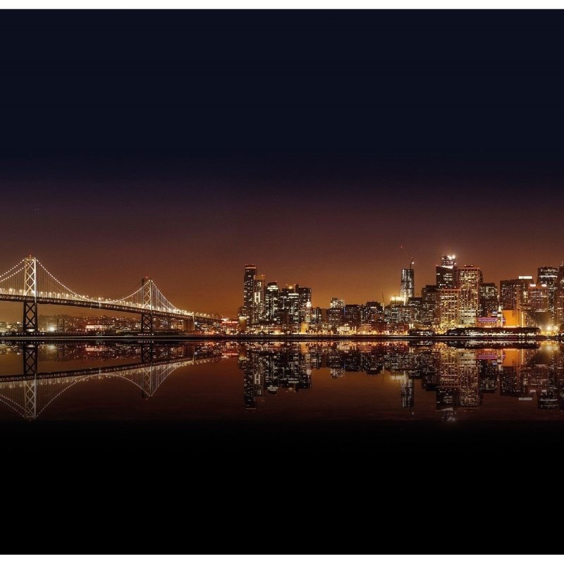 Painel Fotográfico Cidade Noturna N017145 - Papel na Parede