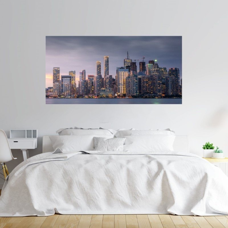 Painel Fotográfico Cidade Toronto Noturna N014310 - Papel na Parede