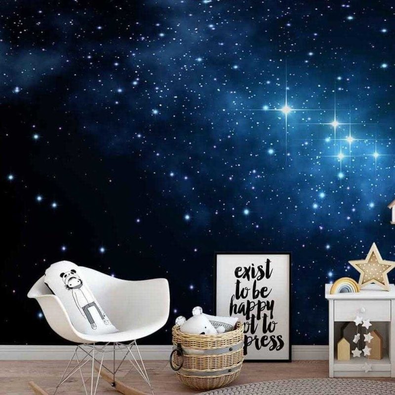 Painel Fotográfico Estrelas Espaço 87354 - Papel na Parede