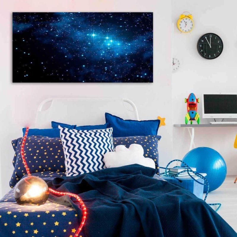 Painel Fotográfico Estrelas Espaço 87354 - Papel na Parede