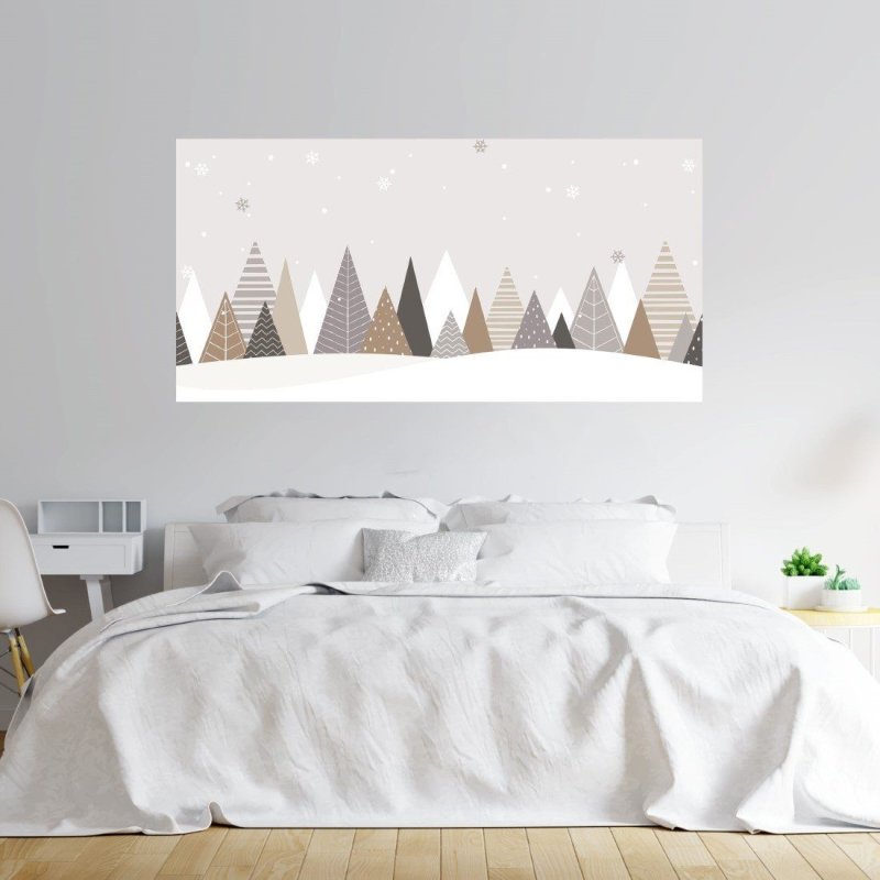 Painel Fotográfico Floresta Inverno N015281 - Papel na Parede