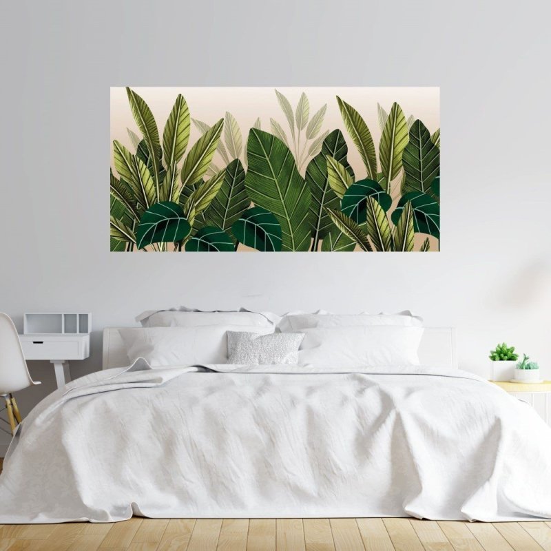 Painel Fotográfico Folhagem Tropical N015290 - Papel na Parede