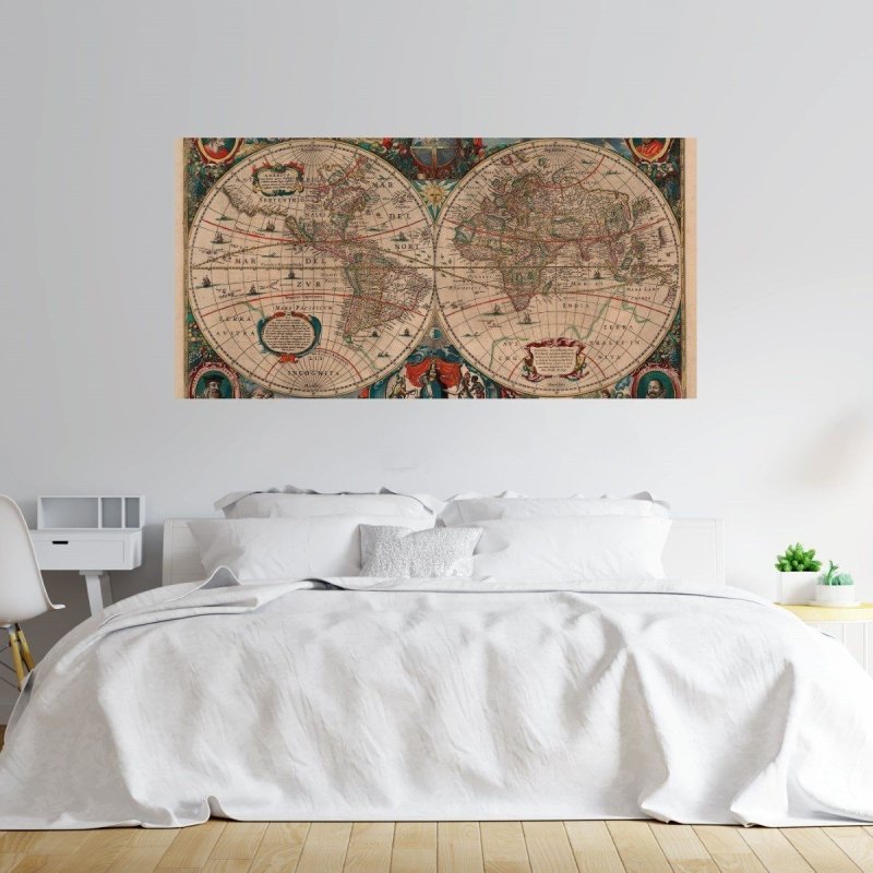 Painel Fotográfico Mapa Mundi N016128 - Papel na Parede