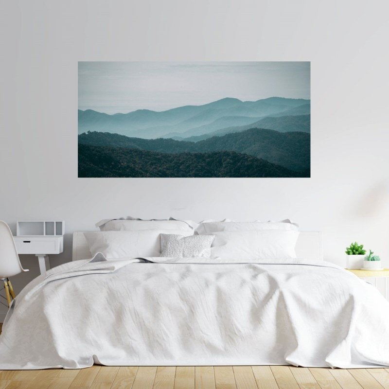 Painel Fotográfico Montanhas com Neblina N012171 - Papel na Parede