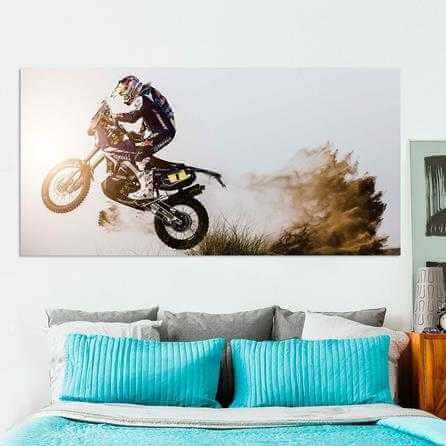 Painel Fotográfico Motocross - Papel na Parede