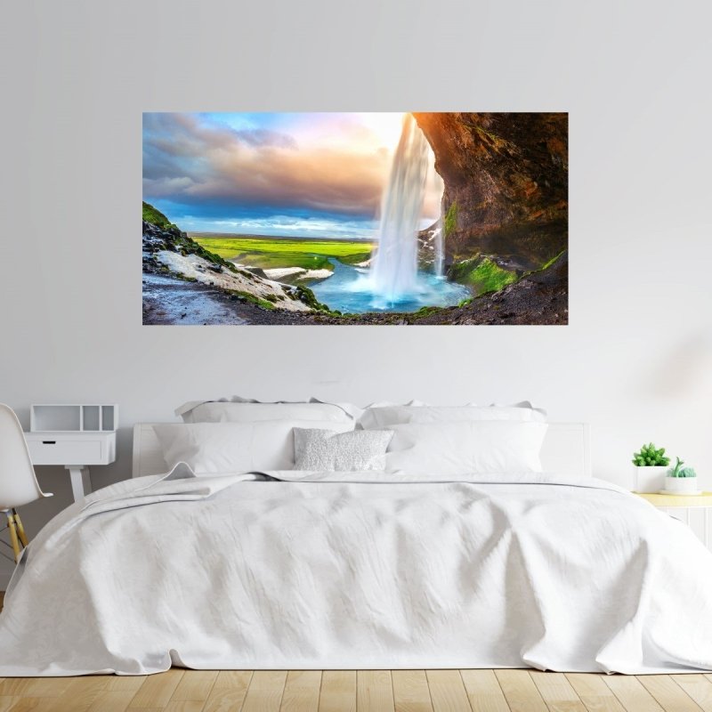 Painel Fotográfico Paisagem Cachoeira N016135 - Papel na Parede