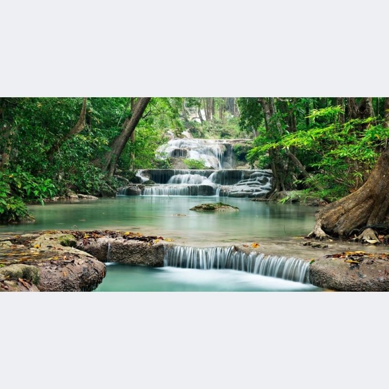 Painel Fotográfico Paisagem Cachoeiras N014317 - Papel na Parede