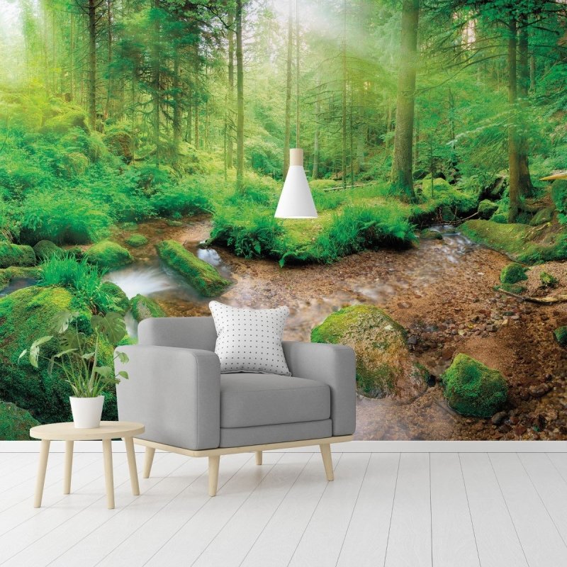 Painel Fotográfico Paisagem Floresta N016140 - Papel na Parede