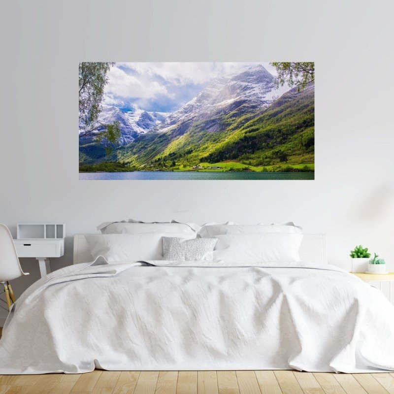 Painel Fotográfico Paisagem Montanhas N014293 - Papel na Parede