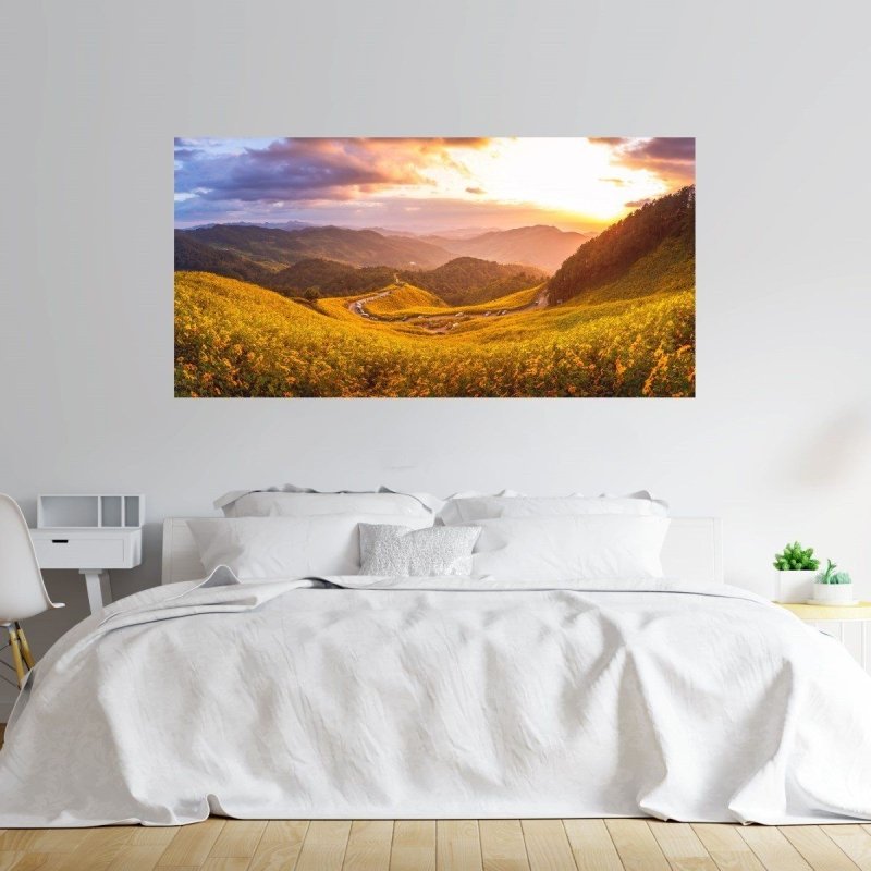 Painel Fotográfico Paisagem Montanhas N016131 - Papel na Parede