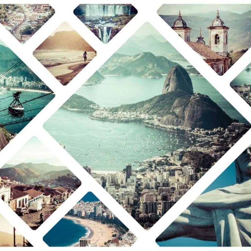 Painel Fotográfico Paisagens Rio de Janeiro N012191 - Papel na Parede