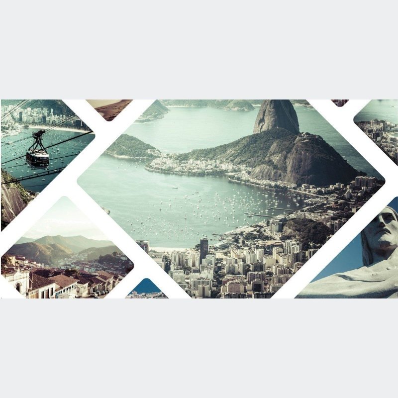 Painel Fotográfico Paisagens Rio de Janeiro N012191 - Papel na Parede