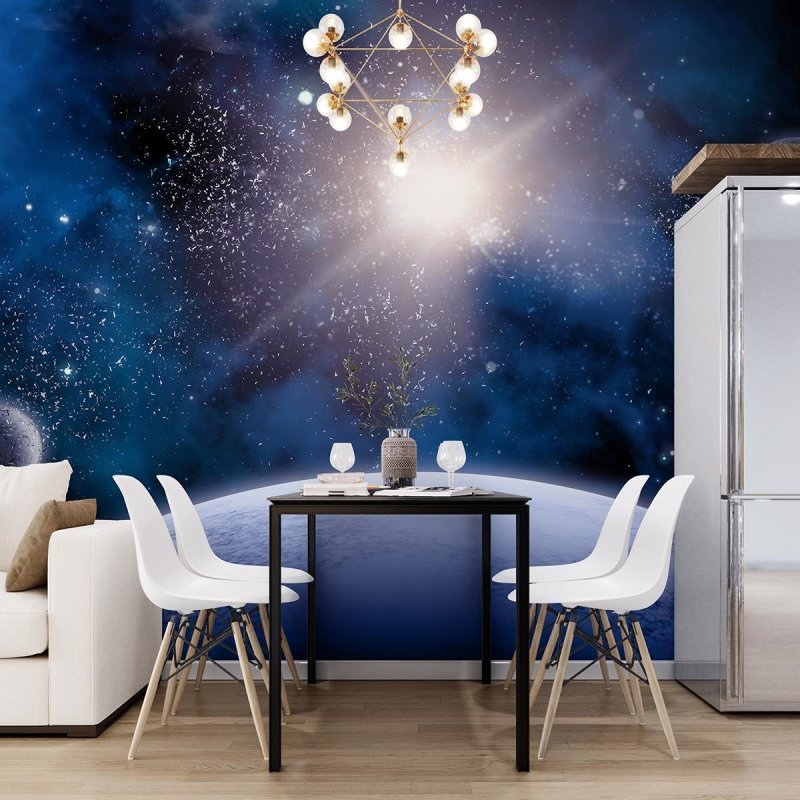 Painel Fotográfico Planetas Realista N07175 - Papel na Parede
